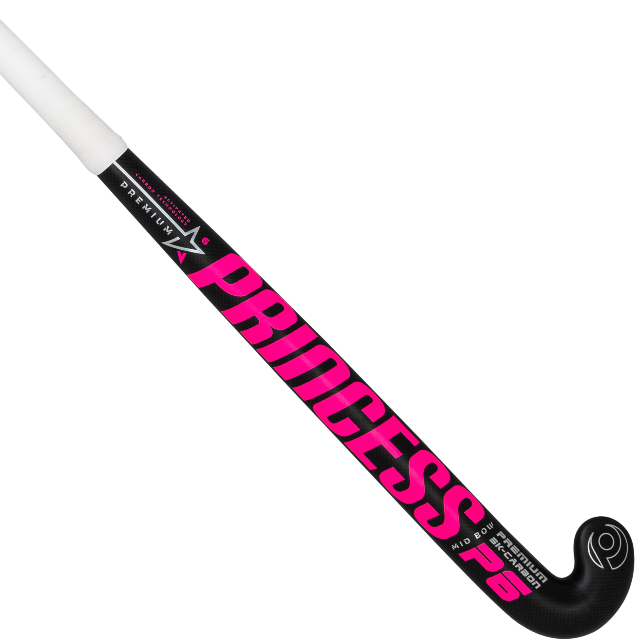 Princess Hockey Premium 6 STAR Black/NPink Mid Bow 23 Top Merken Winkel